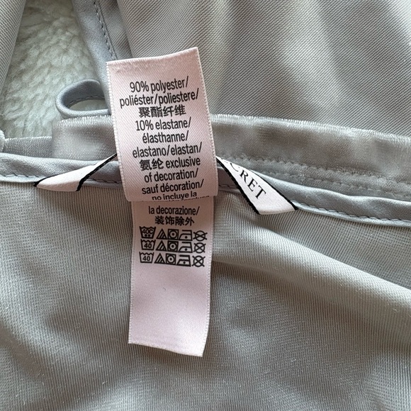 Victoria's Secret Silver Velvet Camisole - Picture 5 of 5